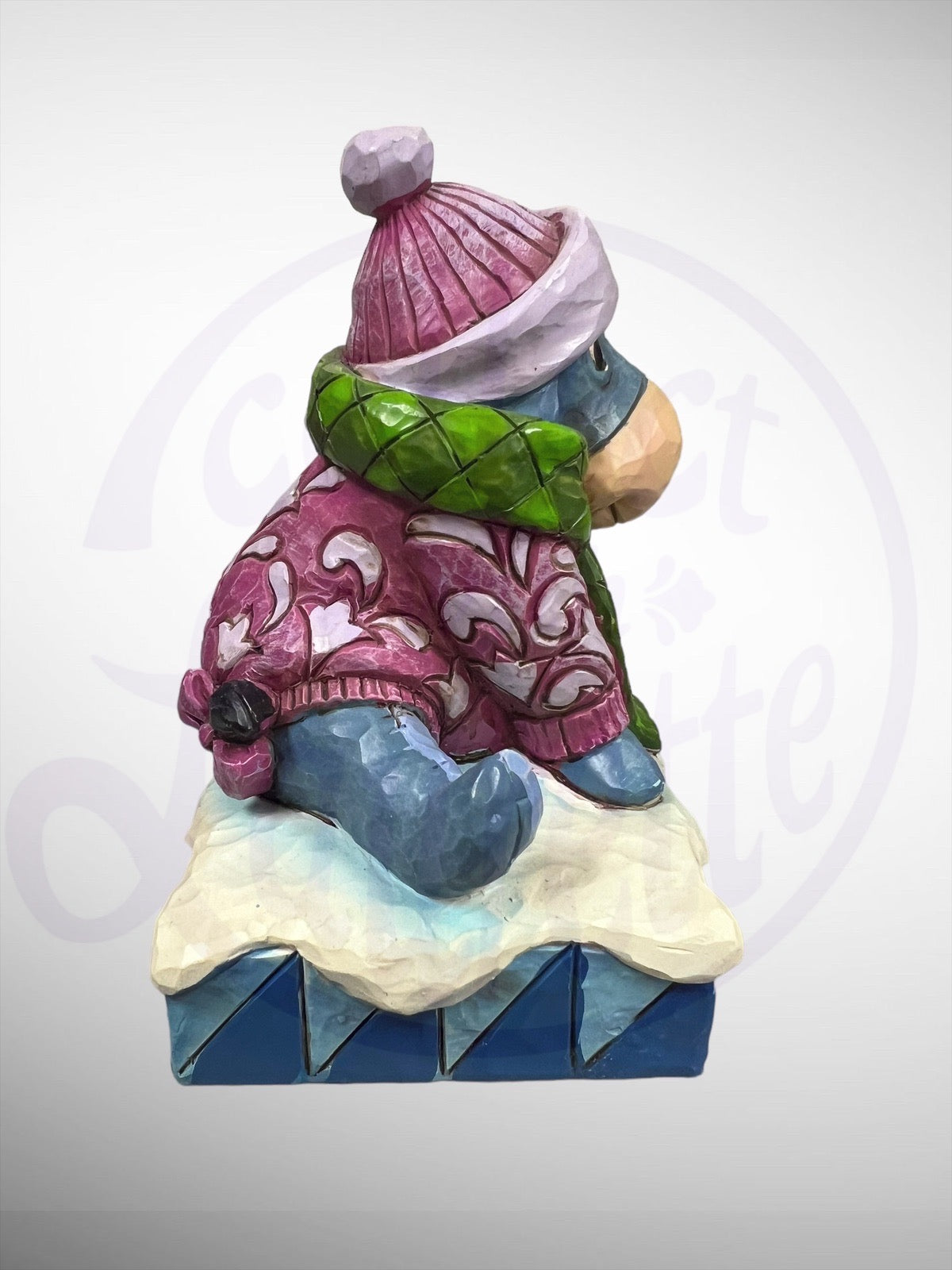 Jim Shore Disney Traditions - Waiting for Spring Eeyore Winnie the Pooh Figurine (No Box)